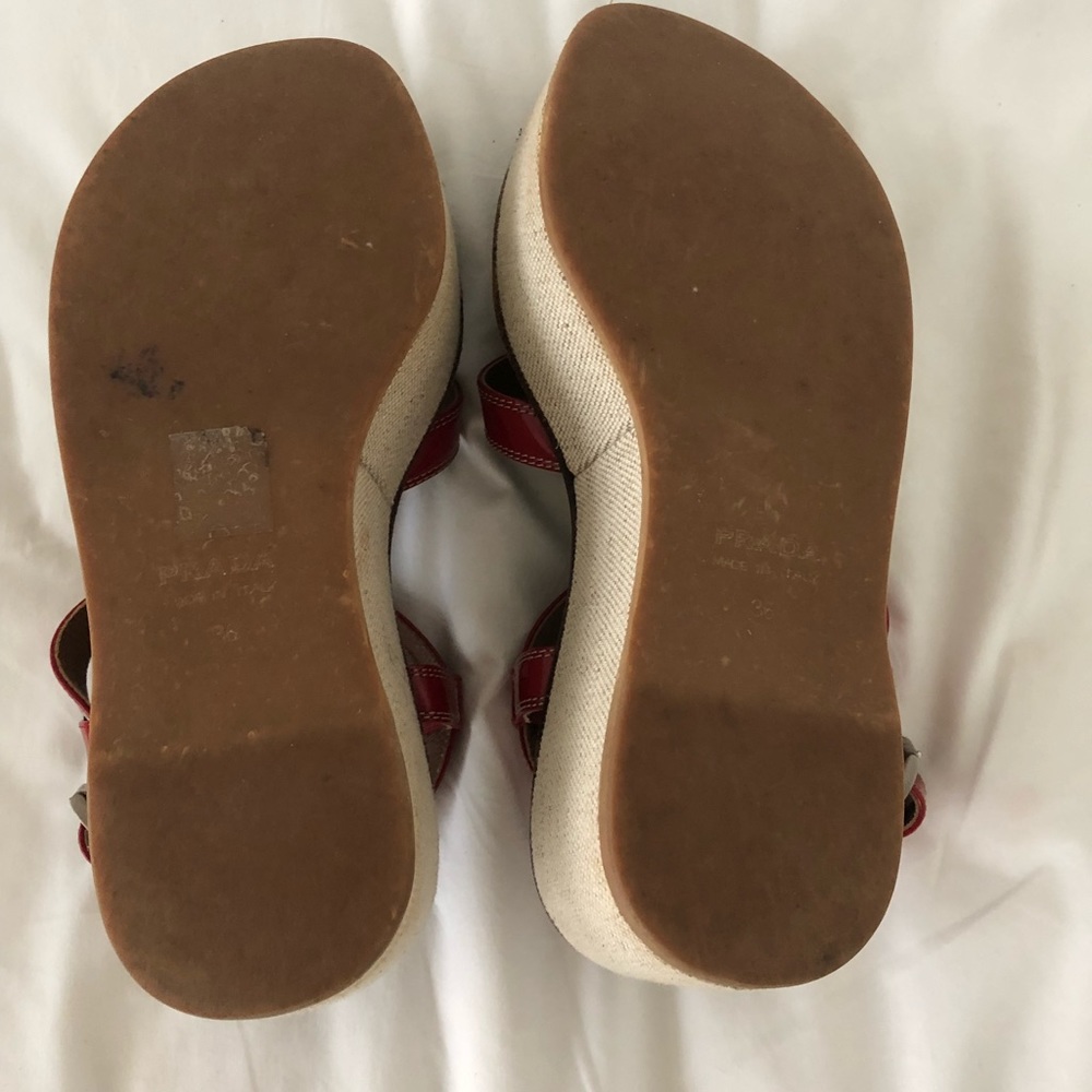 BARELY worn Prada platform sandal - Picture 4 of 6